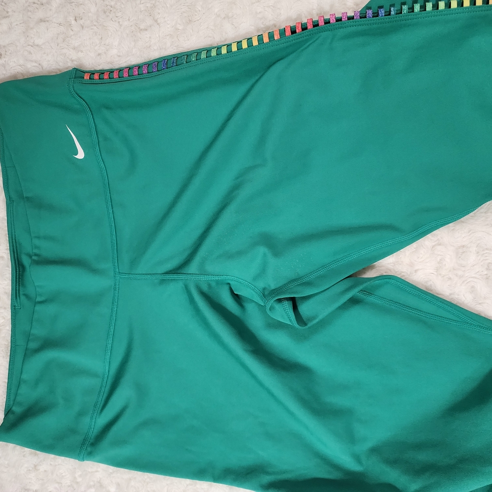 Nike Teal Athletic Leggings